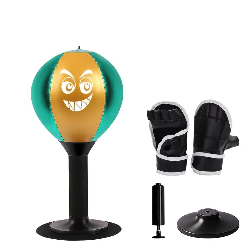 Unleash Your Inner Champion with the Heavy Duty Desktop Punching Bag - Perfect for Stress Relief at Work and Play!