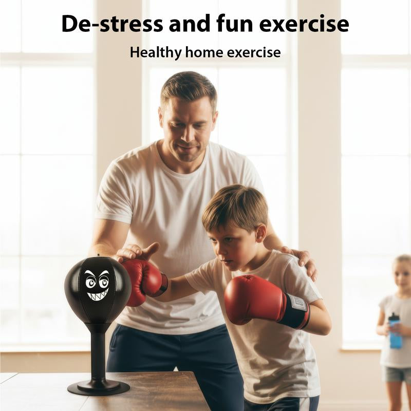 Unleash Your Inner Champion with the Heavy Duty Desktop Punching Bag - Perfect for Stress Relief at Work and Play!